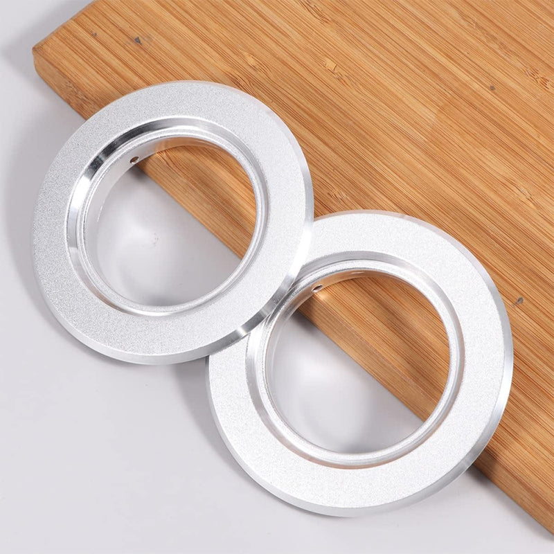 Balacoo 10 Pcs Parts Conure Budgie Anti-Bite Metal Nesting Ring Birds Holes Bird Squirrel Wood Accessories Cockatiel Cage Frame House for Predator Window Anti- Wooden Parakeet with Rings