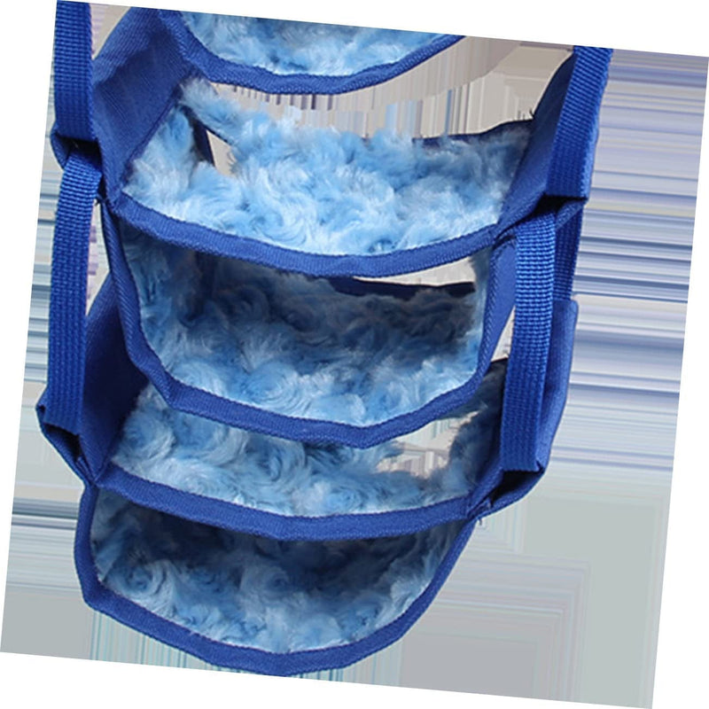 Balacoo 2Pcs Glider Warm Blue Small Hammock Pet House Rat Bed Hammock- Hamster for Multi-Layer Super Hedgehog Multi Interconnection Accessories Layer Animals Pig Perched Little Nest Animals & Pet Supplies > Pet Supplies > Bird Supplies > Bird Cages & Stands Balacoo   