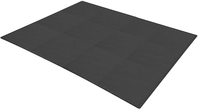 BalanceFrom Puzzle Exercise Mat with EVA Foam Interlocking Tiles