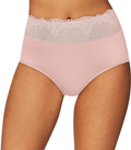 Bali Women's Passion for Comfort Brief Panty  Bali Sheer Pale Pink XX-Large 