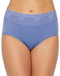 Bali Women's Passion for Comfort Brief Panty  Bali Chateau Blue 9 