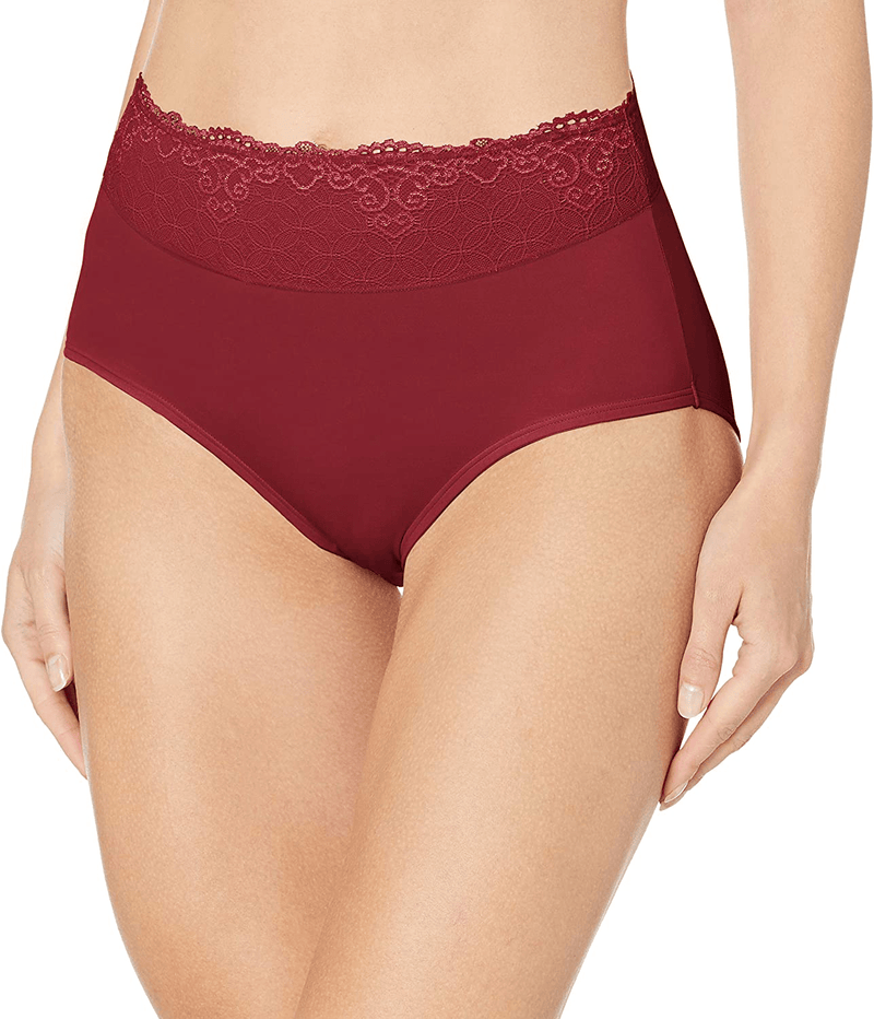 Bali Women's Passion for Comfort Brief Panty  Bali Spice Market Red 9 