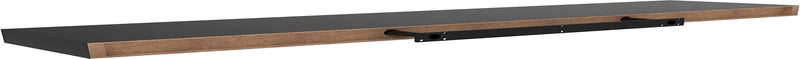 Ballucci Floating Shelf Extra Wide, 35.5" L Wall Ledge with Invisible Bracket, 8" Deep - Black Furniture > Shelving > Wall Shelves & Ledges Ballucci   