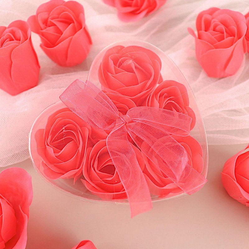 Balsacircle 24 Coral Scented Rose Soap Party Favors Gift Boxes Ribbons Wedding Events Home Arts & Entertainment > Party & Celebration > Party Supplies Balsa Circle   