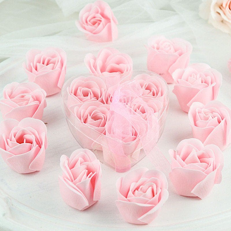 Balsacircle 24 Coral Scented Rose Soap Party Favors Gift Boxes Ribbons Wedding Events Home Arts & Entertainment > Party & Celebration > Party Supplies Balsa Circle Rose Gold  