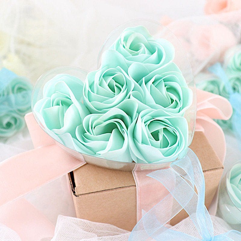 Balsacircle 24 Coral Scented Rose Soap Party Favors Gift Boxes Ribbons Wedding Events Home Arts & Entertainment > Party & Celebration > Party Supplies Balsa Circle Mint  