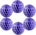 Balun Admhail Easter Light Blue Hanging Tissue Paper Fans Party Decoration Set for Birthday, Anniversary,Wedding,Party Accessories for Boy Baby Shower, Wholesale Decorative Paper Fans, 6 Pack Home & Garden > Decor > Seasonal & Holiday Decorations Balun Admhail Violet Purple 8"/20cm 