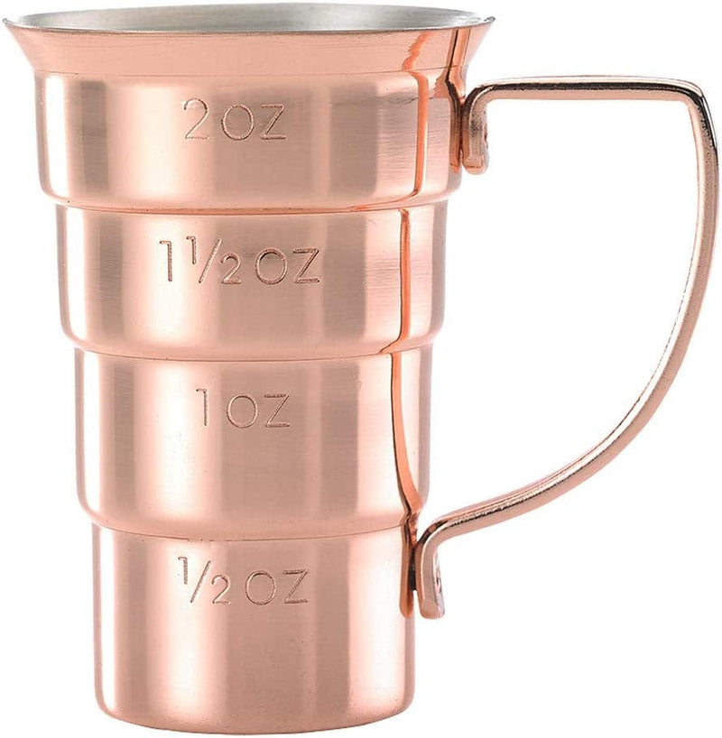 Barfly M37109CP Drink Jigger, 2 Oz, Copper W/Out Handle Home & Garden > Kitchen & Dining > Barware Barfly Copper w/Handle  