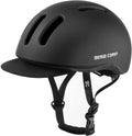 BASE CAMP Adult Bike Helmet, Men & Women Bike Helmet with Removable Visor for Urban Commuter Adjustable M Size