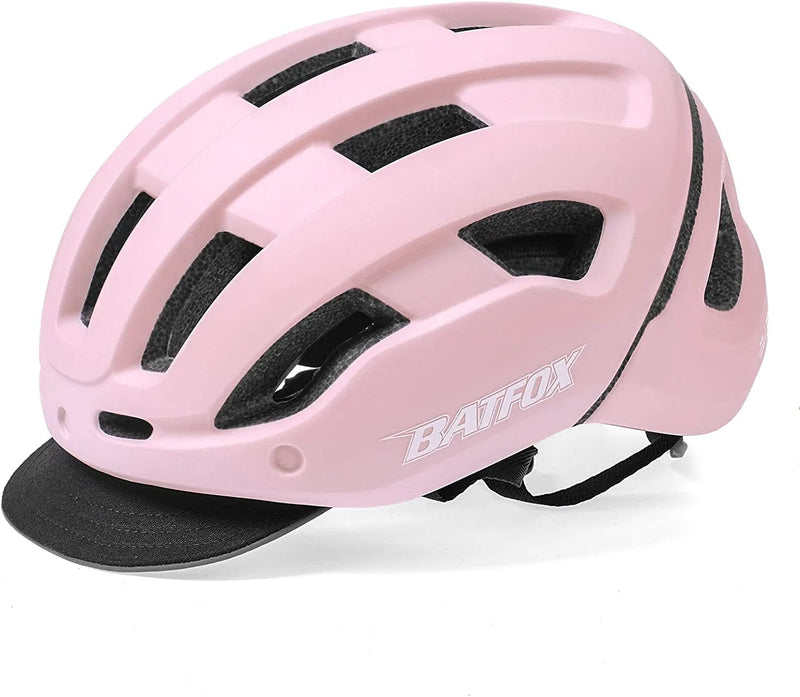 BATFOX Bike Helmets for Men Women,With Rear Rechargeable Safety LED Light + Sun Visor + Eye Shield Goggles Sporting Goods > Outdoor Recreation > Cycling > Cycling Apparel & Accessories > Bicycle Helmets BATFOX   