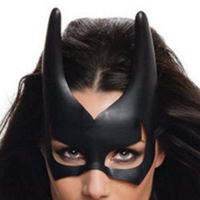 Batman Batgirl Black Plastic Halloween Costume Mask, for Adult Apparel & Accessories > Costumes & Accessories > Masks Rubies   