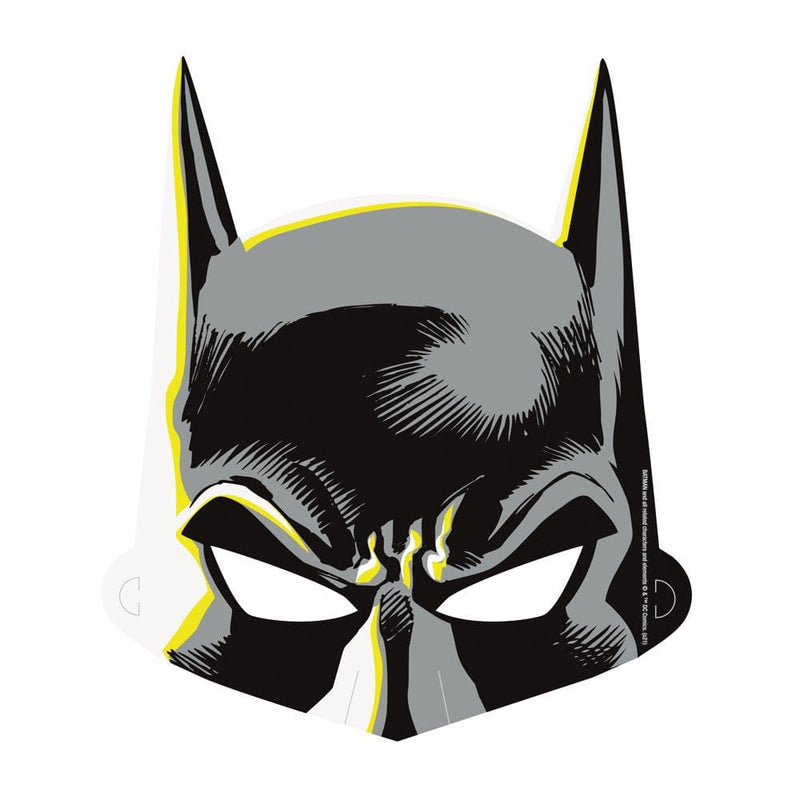 Batman Party Masks, 8Ct Apparel & Accessories > Costumes & Accessories > Masks Unique Industries   