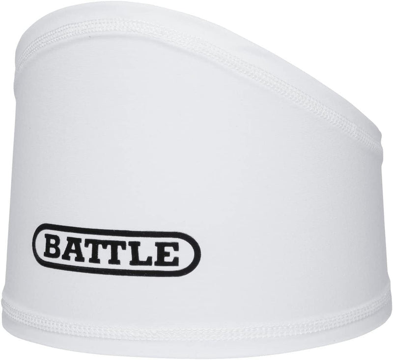 Battle Skull Wrap – under Helmet Sweat Control Headband – Moisture Wicking Headband – High Performance Accessories for Football and High Intensity Sports, 8 Years and Up Sporting Goods > Outdoor Recreation > Winter Sports & Activities Battle Sports Science White  