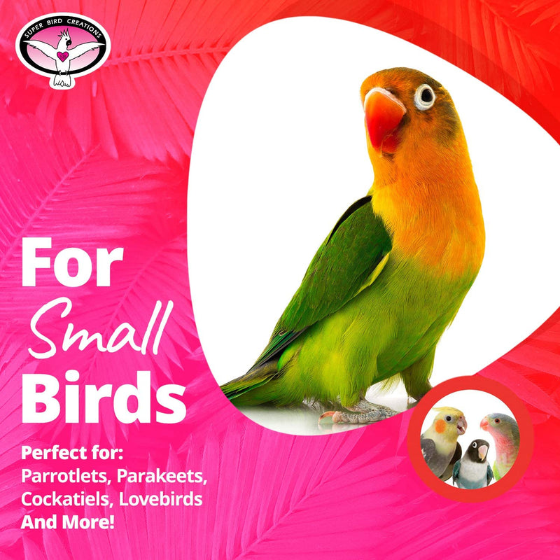 Super Bird Creations SB541 Crinkle Crinkle Little Star Bird Toy, Small Bird Size, 6" X 2" Animals & Pet Supplies > Pet Supplies > Bird Supplies > Bird Toys Super Bird Creations   