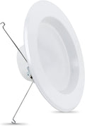 Feit Electric 5-6 Inch LED Recessed Downlight - Pre-Mounted Trim - Standard Base Adapter - 2700K Soft White - Dimmable- 75W Equivalent - 45 Year Life - 925 Lumen - High CRI Home & Garden > Lighting > Flood & Spot Lights Feit Electric 3000k Bright White 75W 1 Pack 