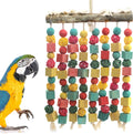 MQ Bird Parrot Toys with Nature Wood Bird Chewing Toys for Medium and Large Birds, Best Toys for African Grey, Parakeets, Parrots, Finch, Budgie, Cockatiels, Conures and Love Birds Animals & Pet Supplies > Pet Supplies > Bird Supplies > Bird Toys MQ Green  