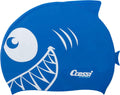Cressi Silicone Patterned Junior Swimming Cap - Comfortable, Stylish, and Easy to Wear Sporting Goods > Outdoor Recreation > Boating & Water Sports > Swimming > Swim Caps Cressi Royal Blue Uni 