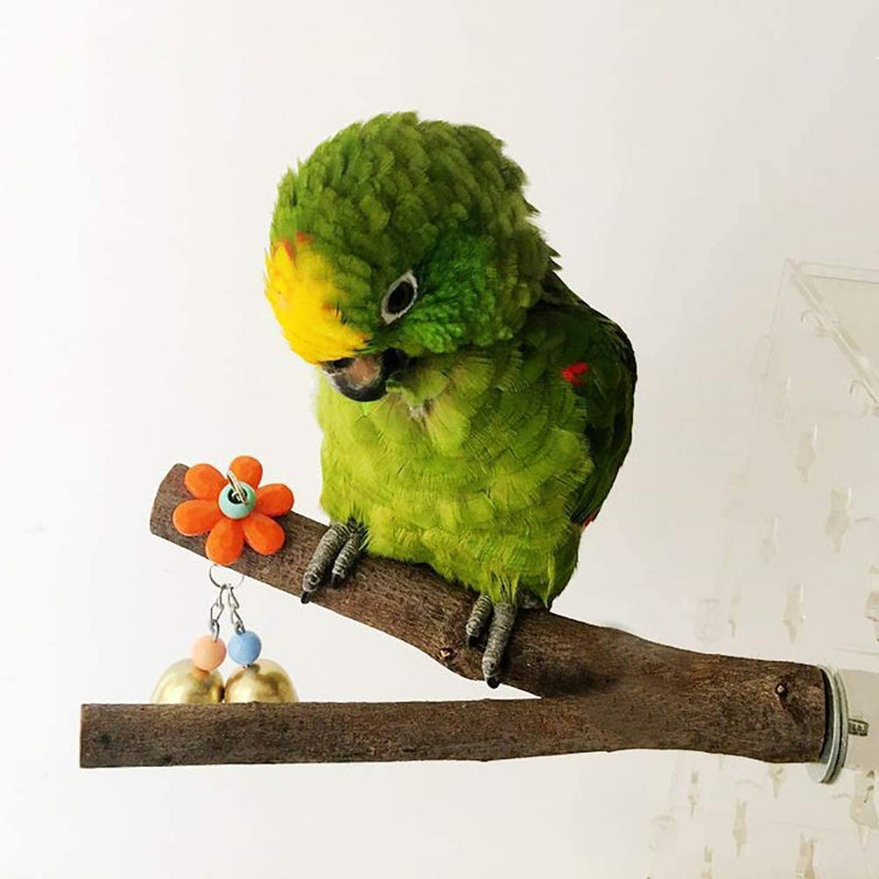 Yg_Oline 4 Sets 8" Natural Wood Perches for Bird Cages, Bird Toys Parakeet Perch Bird Supplies Bird Cage Branches … Animals & Pet Supplies > Pet Supplies > Bird Supplies YG_Oline   