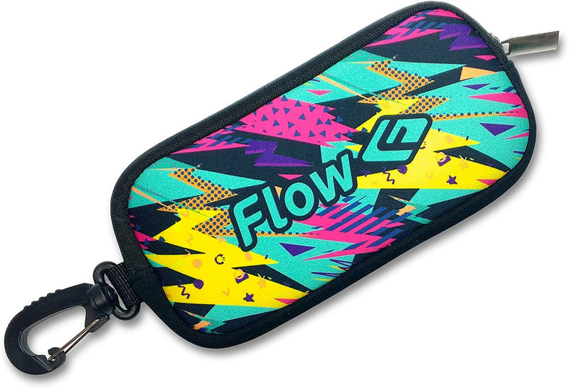 Flow Swim Goggle Case - Protective Case for Swimming Goggles with Bag Clip for Backpack