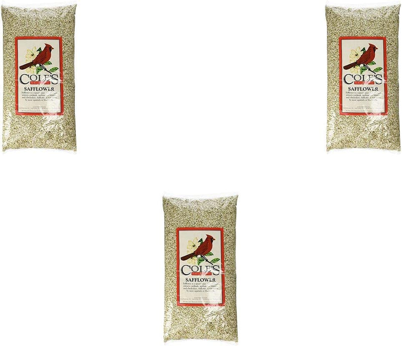 Cole'S SA05 Safflower Bird Seed, 5-Pound Animals & Pet Supplies > Pet Supplies > Bird Supplies > Bird Food Cole's Wild Bird Products Three Pack  