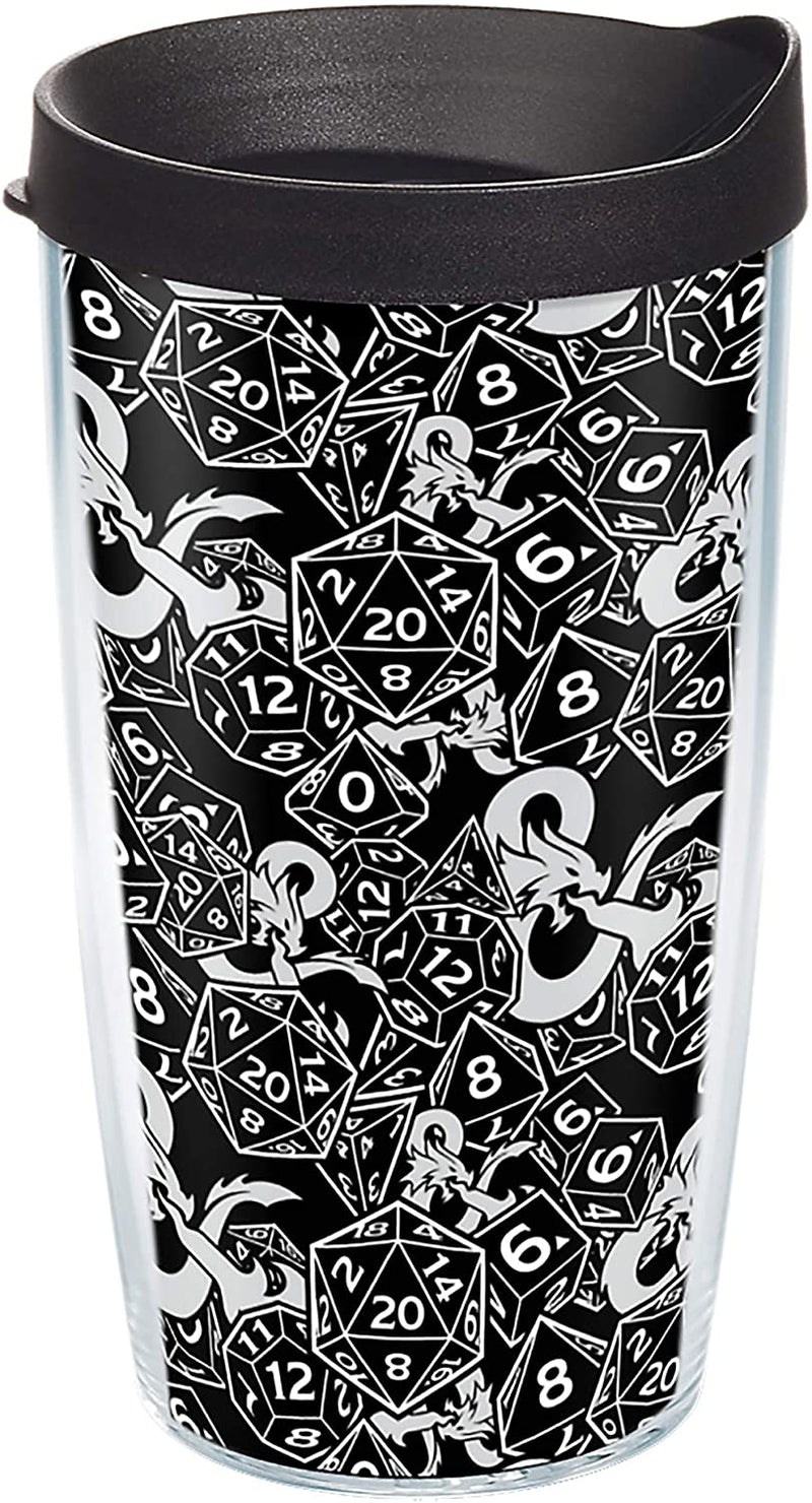 Tervis Made in USA Double Walled Dungeons & Dragons™ Insulated Tumbler Cup Keeps Drinks Cold & Hot, 16Oz, Pattern Home & Garden > Kitchen & Dining > Tableware > Drinkware Tervis Pattern 16 oz 