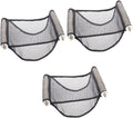 BCOATH 4Pcs Hamster Cage Accessory Sleeping Nylon Pet Nest Breathable Sugar Puppy Hammock for Ferret Tier Bed Cat Guinea Playing Home Parrot Accessories Glider Small Hanging Mesh Rat Animals & Pet Supplies > Pet Supplies > Bird Supplies > Bird Cages & Stands BCOATH Blackx3pcs 23X20X9CMx3pcs 