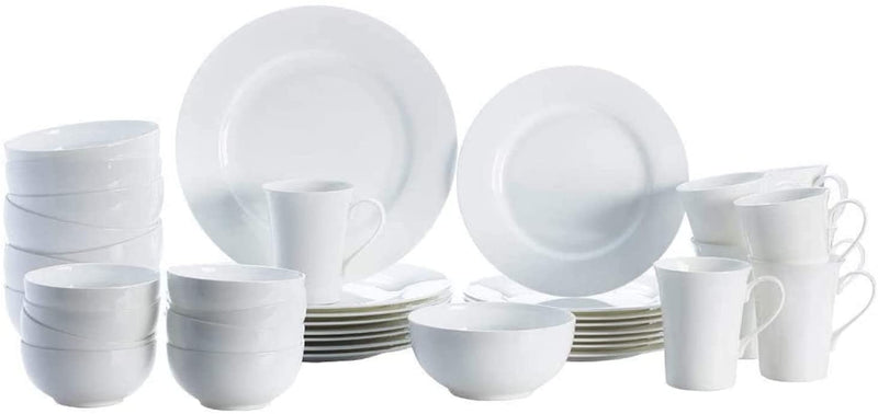 Mikasa 5225580 40 Piece Delray Bone China Dinnerware Set Home & Garden > Kitchen & Dining > Tableware > Dinnerware Mikasa Brown Box 40-Piece Set 