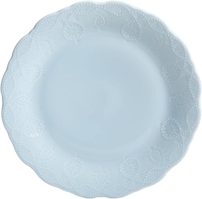 The Pioneer Woman Lace 12-Piece Dinnerware Set, Light Blue Home & Garden > Kitchen & Dining > Tableware > Dinnerware The Pioneer Woman   