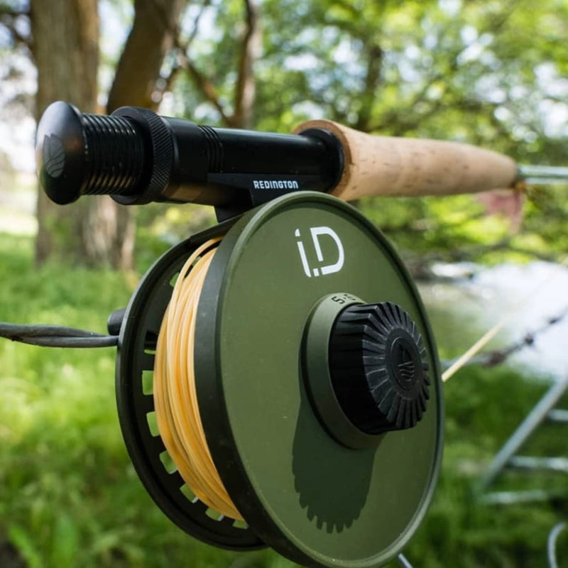 Redington I.D Fly Fishing Reel, Personalization with Decal Application, Large Arbor Design Sporting Goods > Outdoor Recreation > Fishing > Fishing Reels Redington   