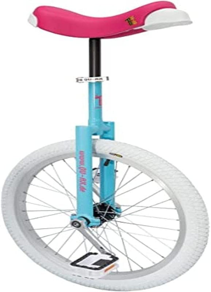QU-AX Luxus Unicycle 406 Mm (20") Sky Blue, Clear Sporting Goods > Outdoor Recreation > Cycling > Bicycles QU-AX   
