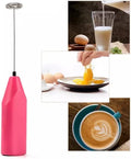 Electric Egg Beater DIY Cake Tool Kitchen Food Mixer-Home Appliances Mixers Chocolate Egg Coffee Beater Electric Whisk Warewith Frother Wand Handheld Battery Operated Foam Maker |Latte Stirrer(Silver) Home & Garden > Kitchen & Dining > Kitchen Tools & Utensils Generic Pink  