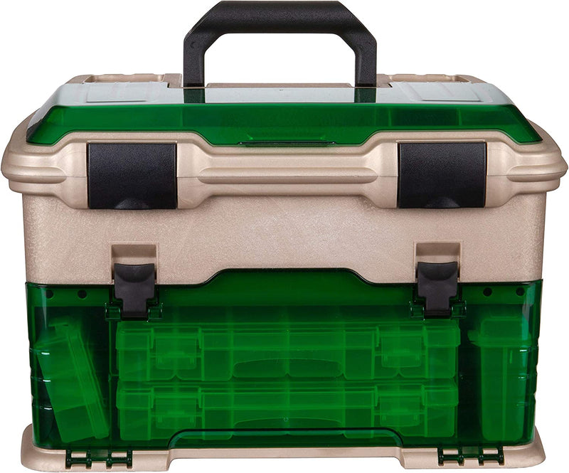 Flambeau Outdoors T5 Multiloader Tackle Box, Fishing Organizer with Tuff Tainer Boxes Included, Green/Gold Sporting Goods > Outdoor Recreation > Fishing > Fishing Tackle Flambeau Outdoors   