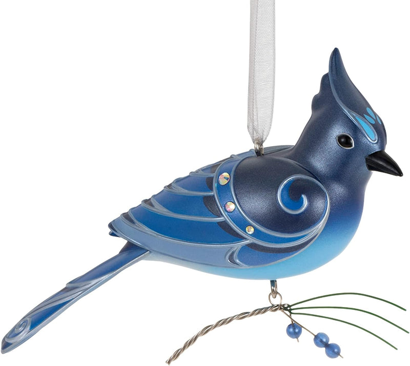 Hallmark Keepsake Christmas Ornament 2023, the Beauty of Birds Steller'S Jay, Gift for Her  Hallmark   