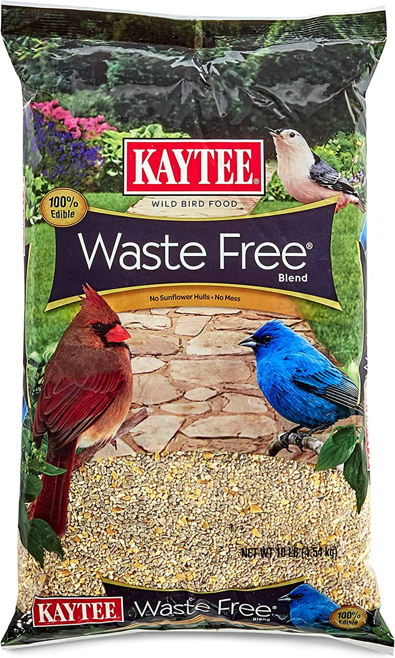 Kaytee Waste Free Blend Wild Bird Food, 10 Pound Animals & Pet Supplies > Pet Supplies > Bird Supplies > Bird Food Central Garden & Pet 10 Pound (Pack of 1)  
