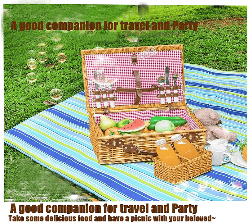 Beach Blanket Waterproof Sandproof,Beach Mat Sand Free Waterproof,59 '' X 79 '' Picnic Blanket 4-7 Adults, Picnic Mat Foldable and Machine Washable for Travel Sand-Proof Mat/Family Party/Camping (Red) Home & Garden > Lawn & Garden > Outdoor Living > Outdoor Blankets > Picnic Blankets LULI   