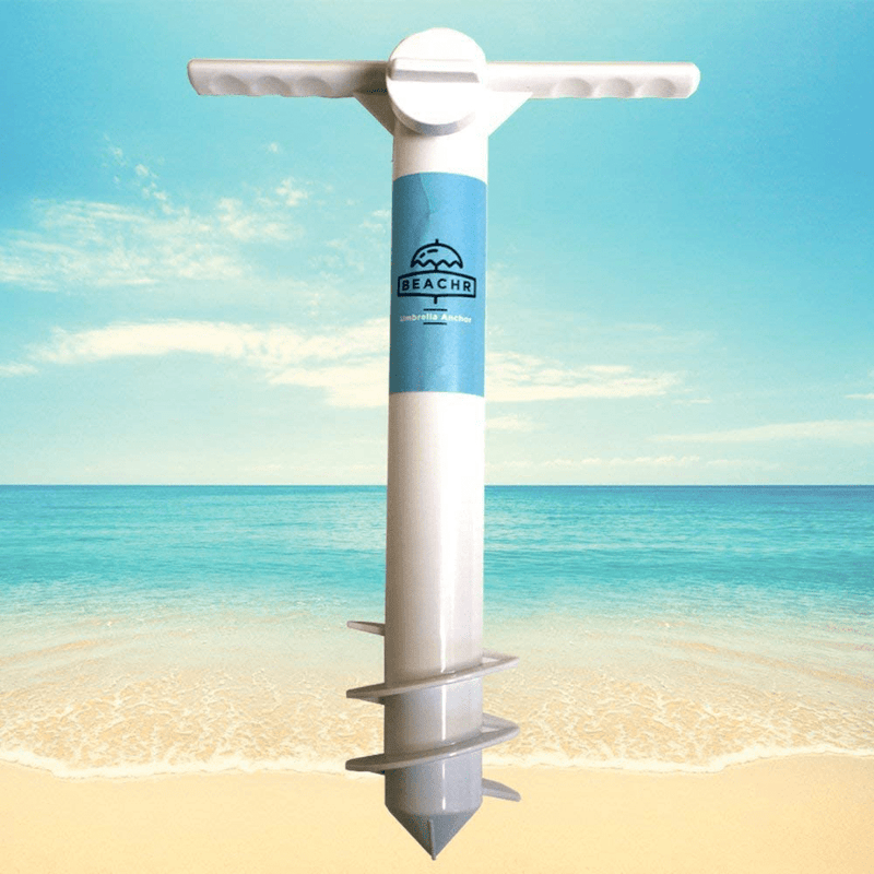 Beachr Beach Umbrella Sand Anchor, One Size Fits All, Safe Stand for Strong Winds Home & Garden > Lawn & Garden > Outdoor Living > Outdoor Umbrella & Sunshade Accessories Beachr 1 Pack  