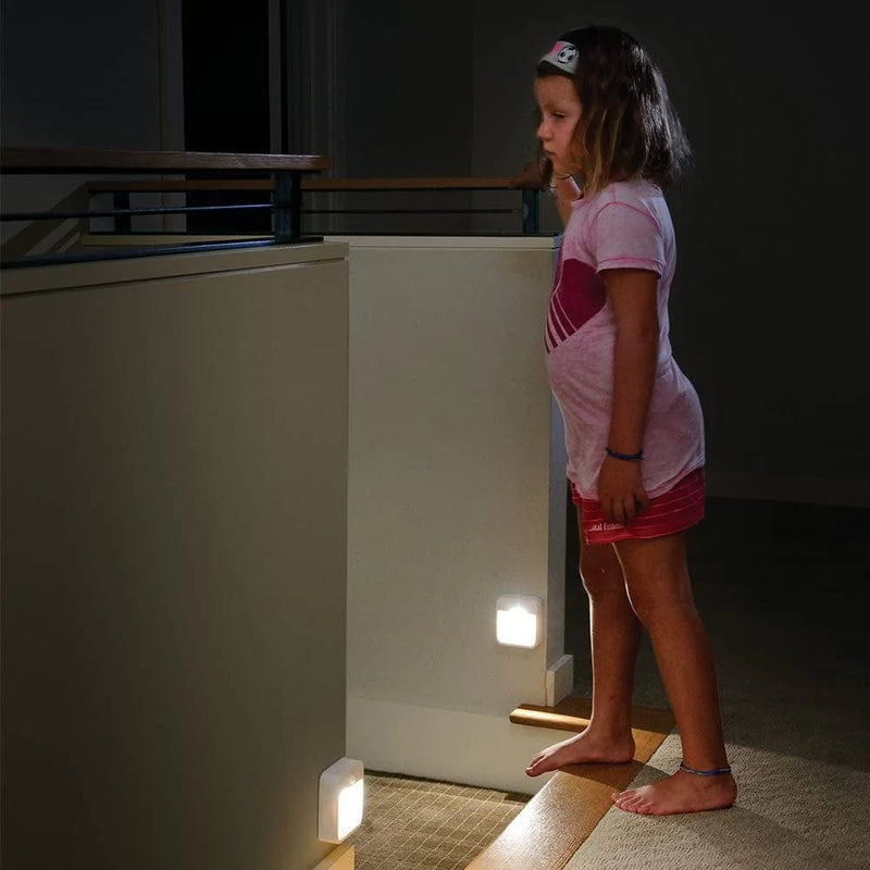 Beams MB 723 Led Stick Motion Sensing Nightlight, 3-Pack, White (4 AA Batteries Not Include)