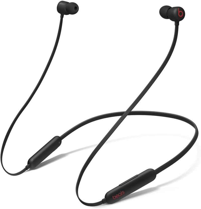 Beats Flex Wireless Earbuds – Apple W1 Headphone Chip, Magnetic Earphones, Class 1 Bluetooth, 12 Hours of Listening Time, Built-in Microphone - Black Electronics > Audio > Audio Components > Headphones & Headsets > Headphones Beats Beats Black  