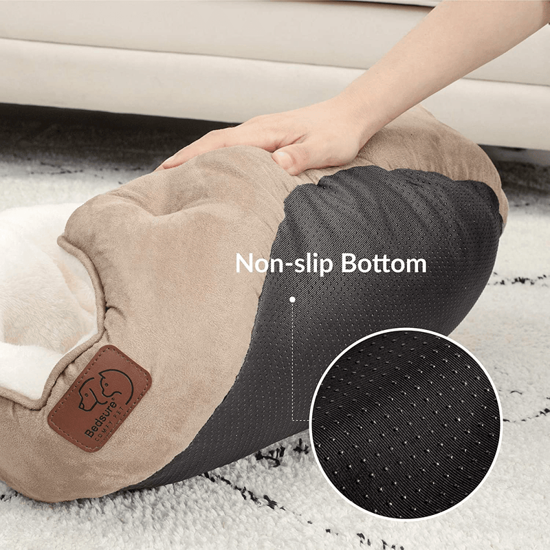 Bedsure Small Dog Bed for Small Dogs Washable - round Cat Beds for Indoor Cats, round Pet Bed for Puppy and Kitten with Slip-Resistant Bottom, 20 Inches Animals & Pet Supplies > Pet Supplies > Dog Supplies > Dog Beds Bedsure   