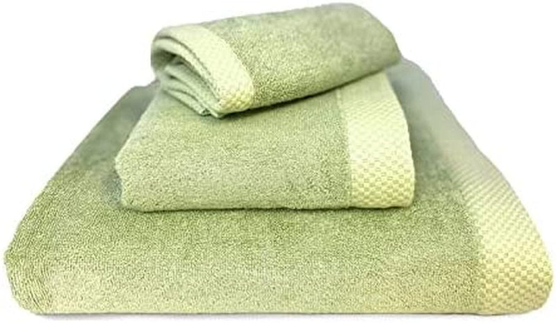 Bedvoyage Luxury Viscose from Bamboo Cotton Towel Set 8Pc - Champagne Home & Garden > Linens & Bedding > Towels BedVoyage Sage 3PC Towel Set 