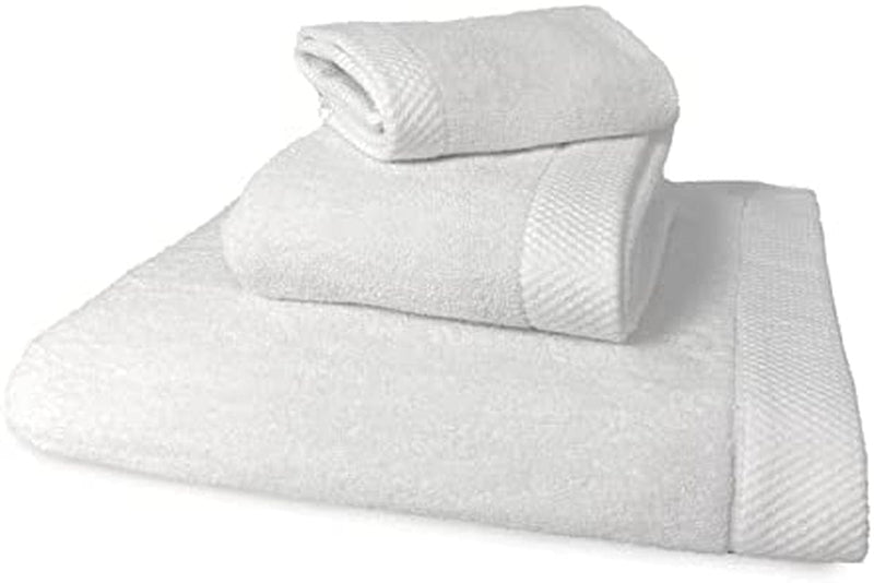 Bedvoyage Luxury Viscose from Bamboo Cotton Towel Set 8Pc - Champagne Home & Garden > Linens & Bedding > Towels BedVoyage White 3PC Towel Set 