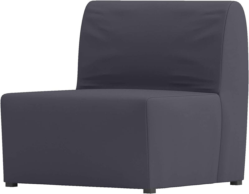 The Dense Cotton Lycksele Chair Bed Sofa Replacement Is Custom Made for IKEA Lycksele Single Sleeper or Futon. a Lycksele Slipcover Replacement (Light Gray)