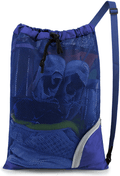 BeeGreen Swim Bag Mesh Swimming Bag for Swimmer Pool Net Bag for Gear Sport Gym Sporting Goods > Outdoor Recreation > Boating & Water Sports > Swimming BeeGreen Blue  