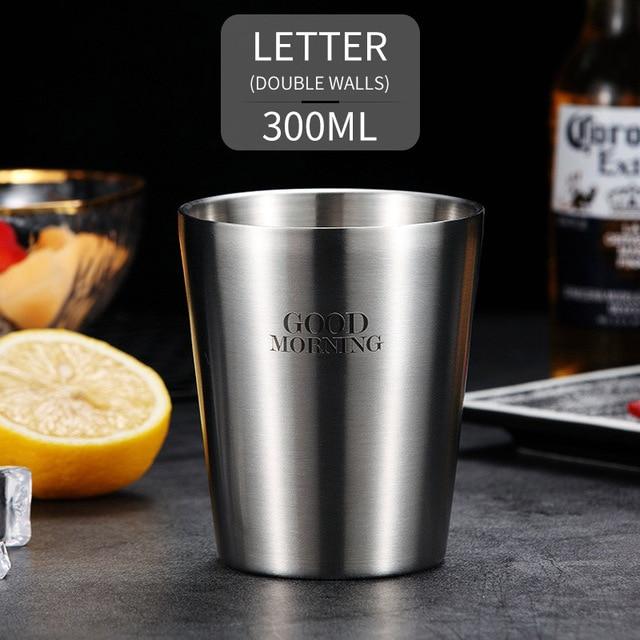 Beer Mug Stainless Steel Home & Garden > Kitchen & Dining > Tableware > Drinkware KOL DEALS Double Wall E  