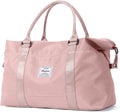 Beige Sport Travel Duffle Bag Large Gym Tote Bag for Women, Weekender Bag Carry on Bag for Airplane, Ladies Beach Bag Overnight Bag Luggage Bag with Wet Bag Hospital Bag for Labor and Delivery Home & Garden > Household Supplies > Storage & Organization SEAFEW Pink  