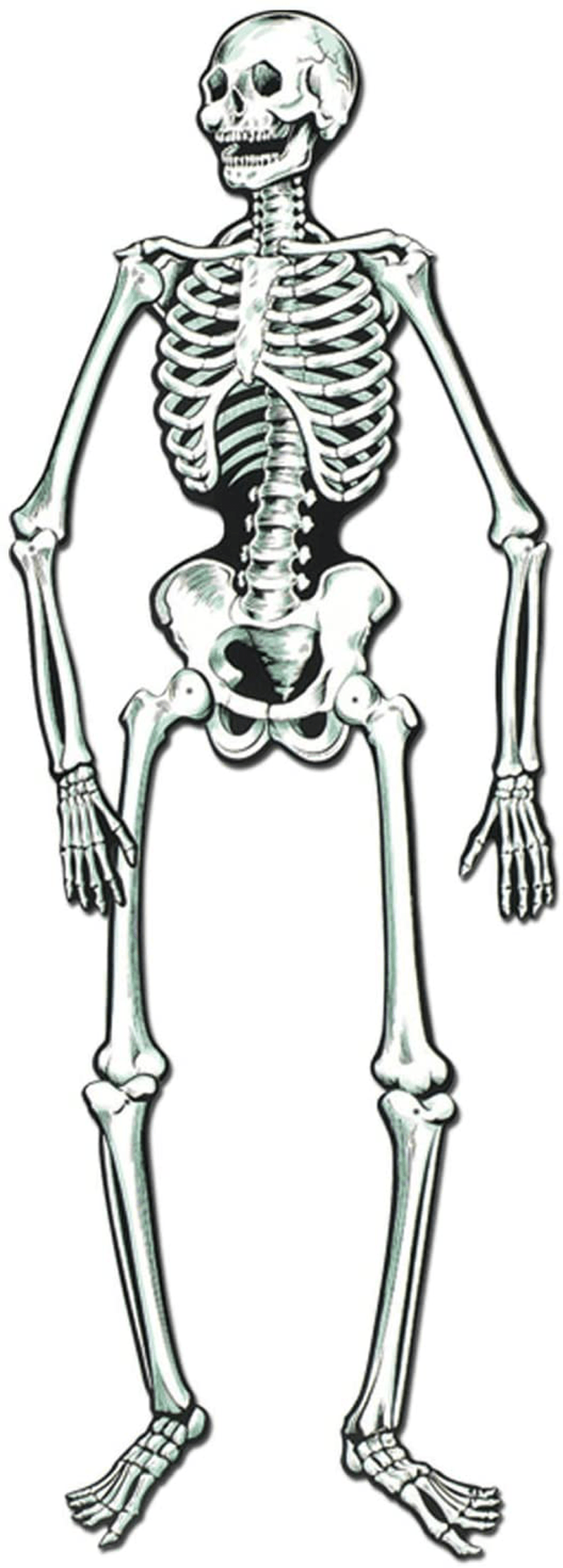 Beistle Jointed Skeletons, 22", White/Black Arts & Entertainment > Party & Celebration > Party Supplies The Beistle Company 6 piece  