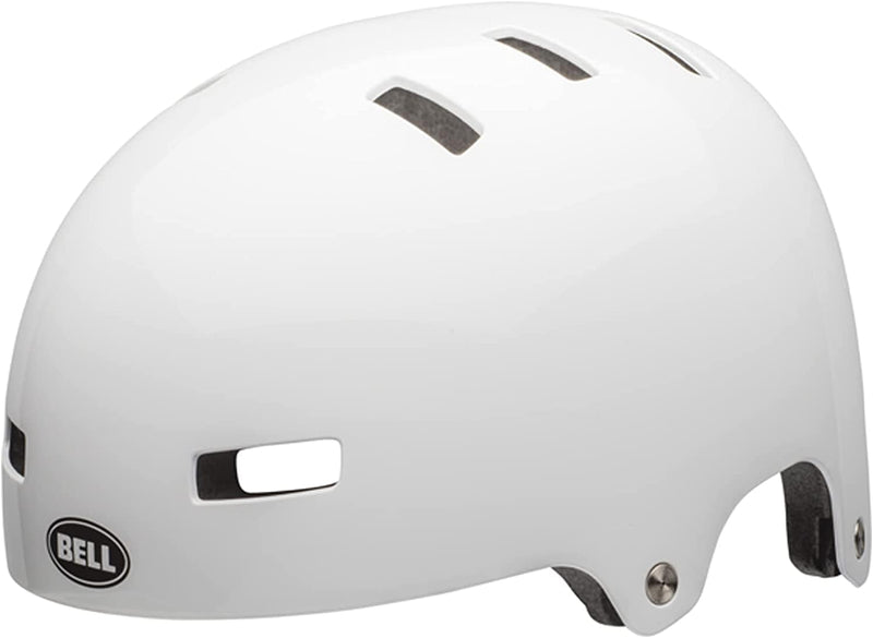 BELL Local Adult BMX Bike Helmet Sporting Goods > Outdoor Recreation > Cycling > Cycling Apparel & Accessories > Bicycle Helmets BELL Gloss White (2023) Small (51-55 cm) 