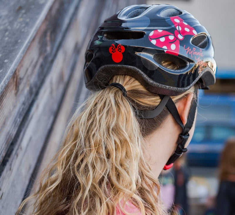 BELL Minnie Mouse Women'S Bike Helmet Black Polka Dots Sporting Goods > Outdoor Recreation > Cycling > Cycling Apparel & Accessories > Bicycle Helmets Bell   