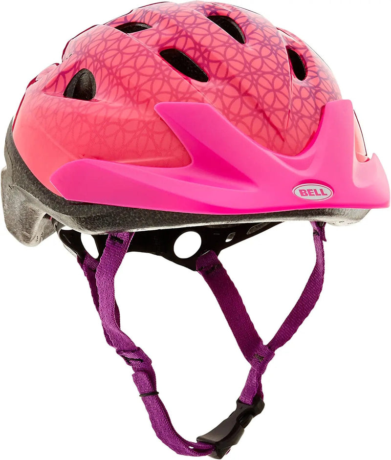 Bell Rally Child Helmet Sporting Goods > Outdoor Recreation > Cycling > Cycling Apparel & Accessories > Bicycle Helmets Bell Pink Prismatic  