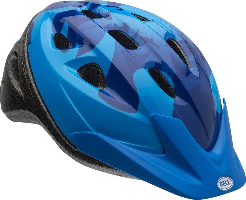 Bell Rally Child Helmet Sporting Goods > Outdoor Recreation > Cycling > Cycling Apparel & Accessories > Bicycle Helmets Bell Blue Fins  